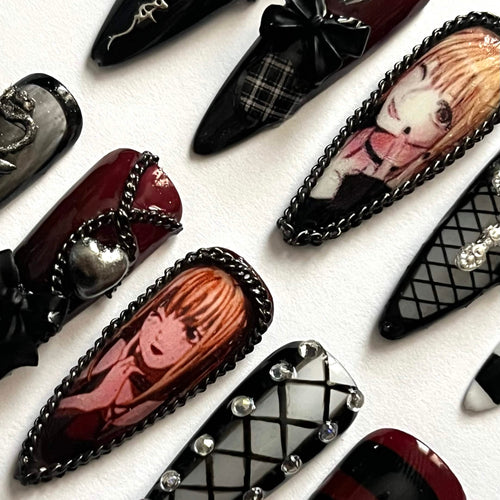 Death Note Misa Amane press-on nails