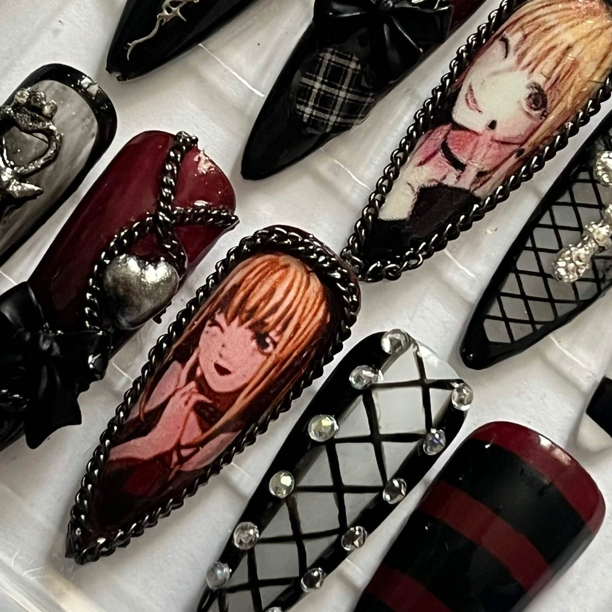 Death Note Misa Amane press-on nails