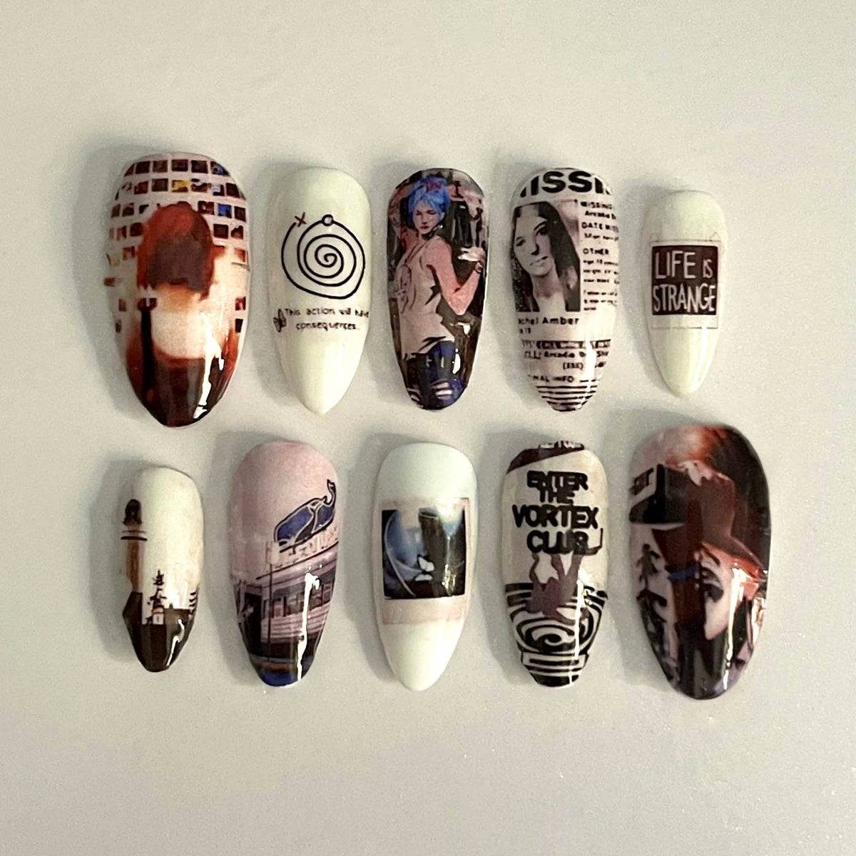 Life Is Strange 1 press-on nails