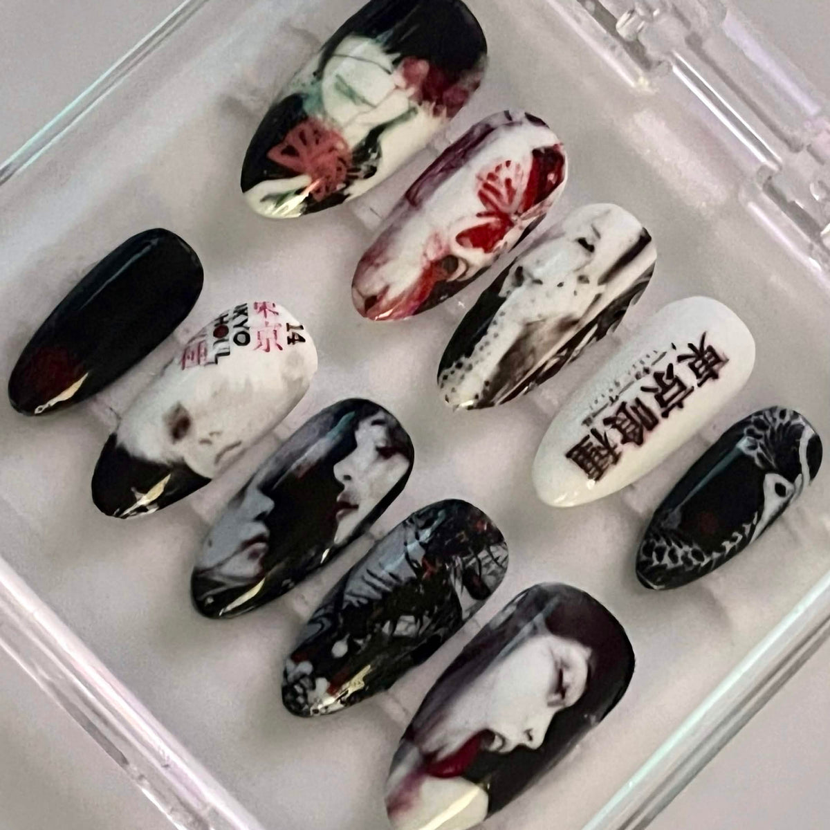 Tokyo Ghoul press-on nails