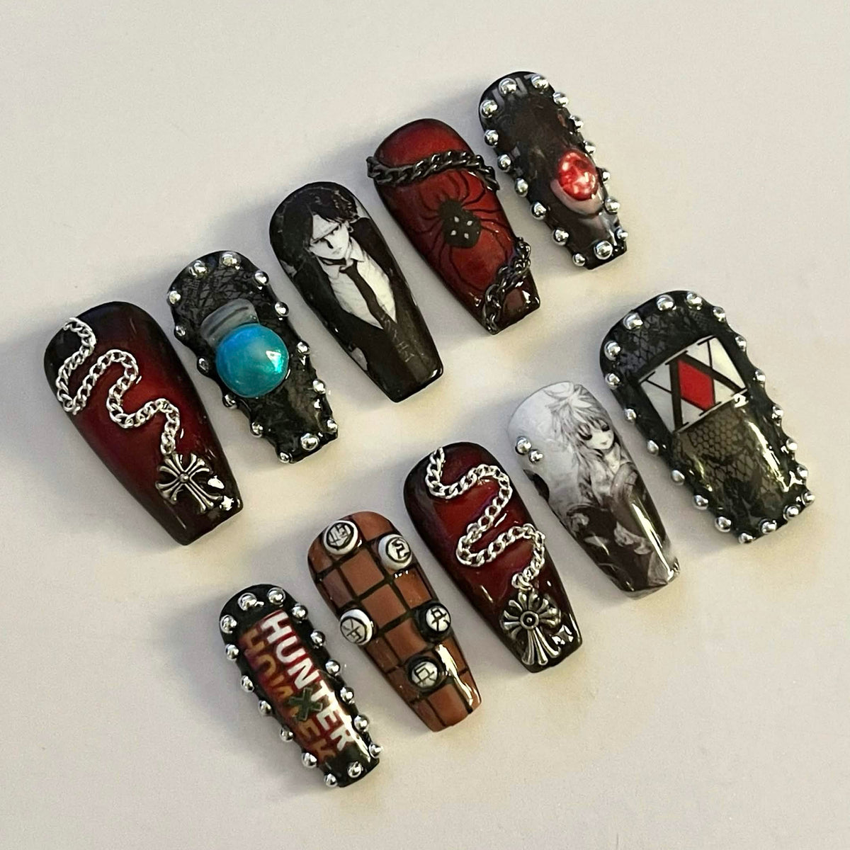 Hunter x Hunter press-on nails
