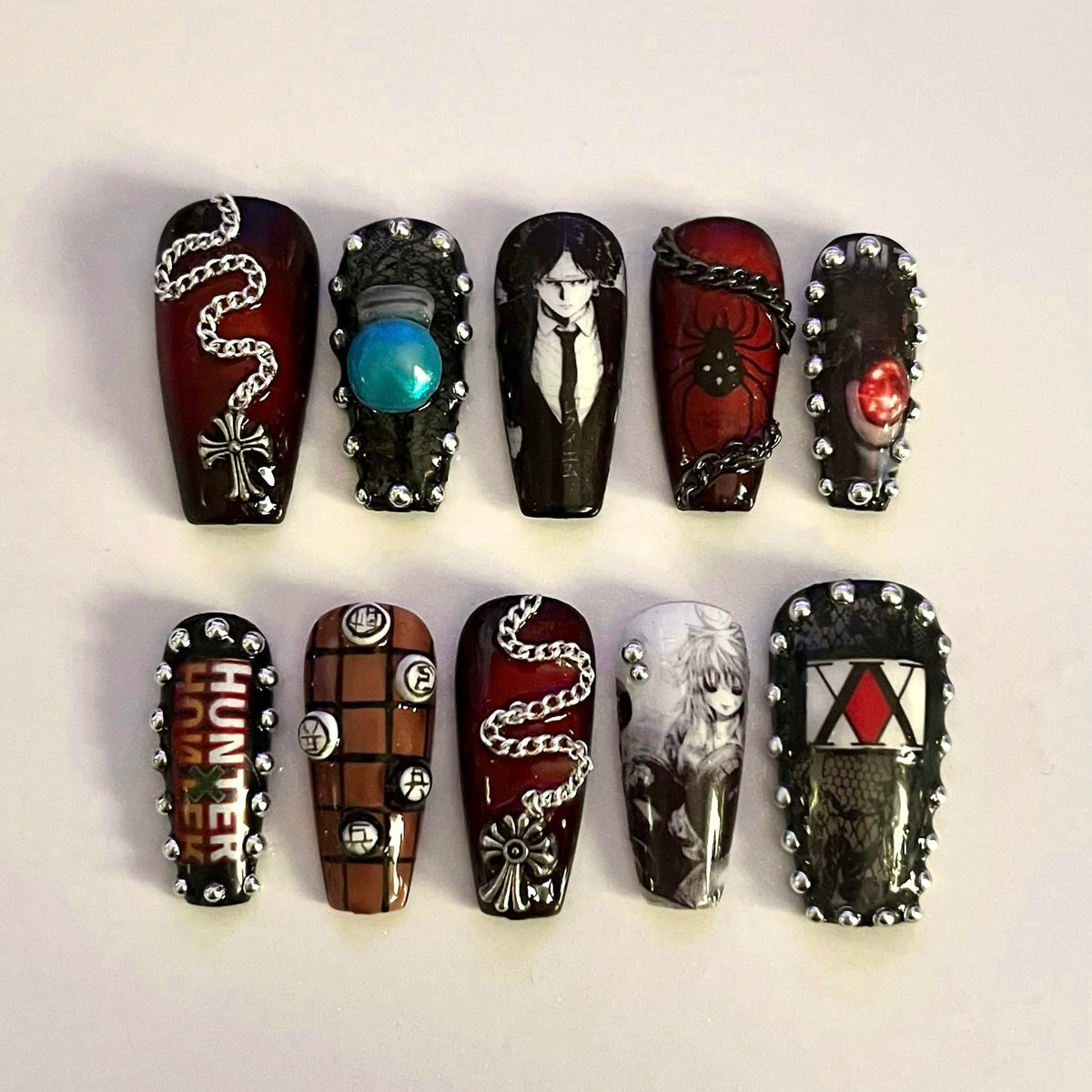 Hunter x Hunter press-on nails