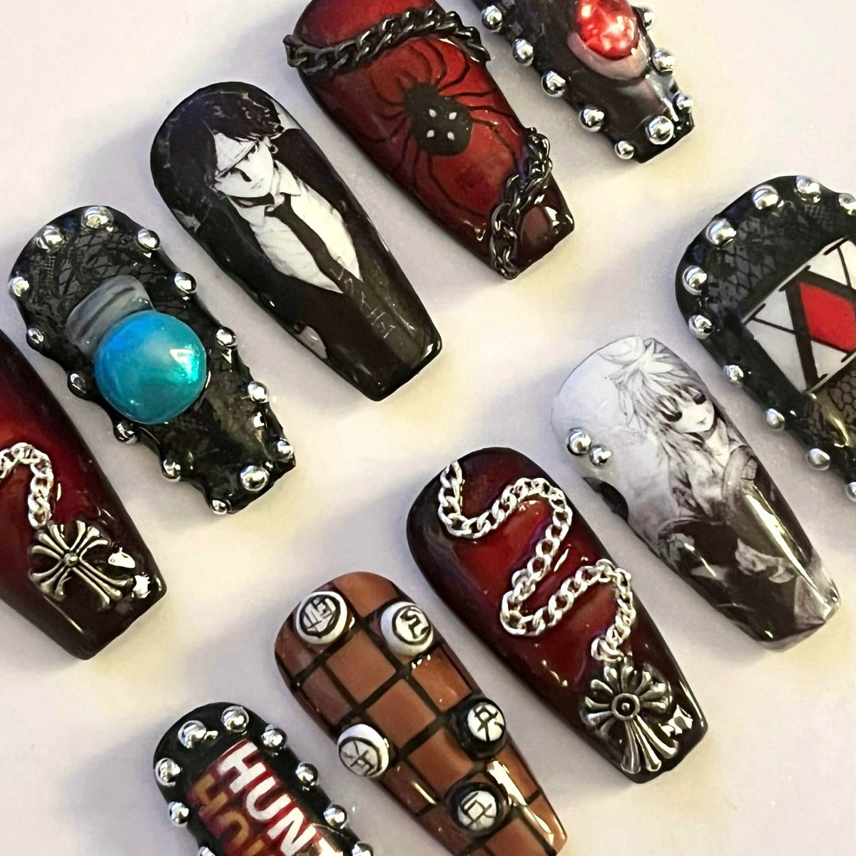 Hunter x Hunter press-on nails
