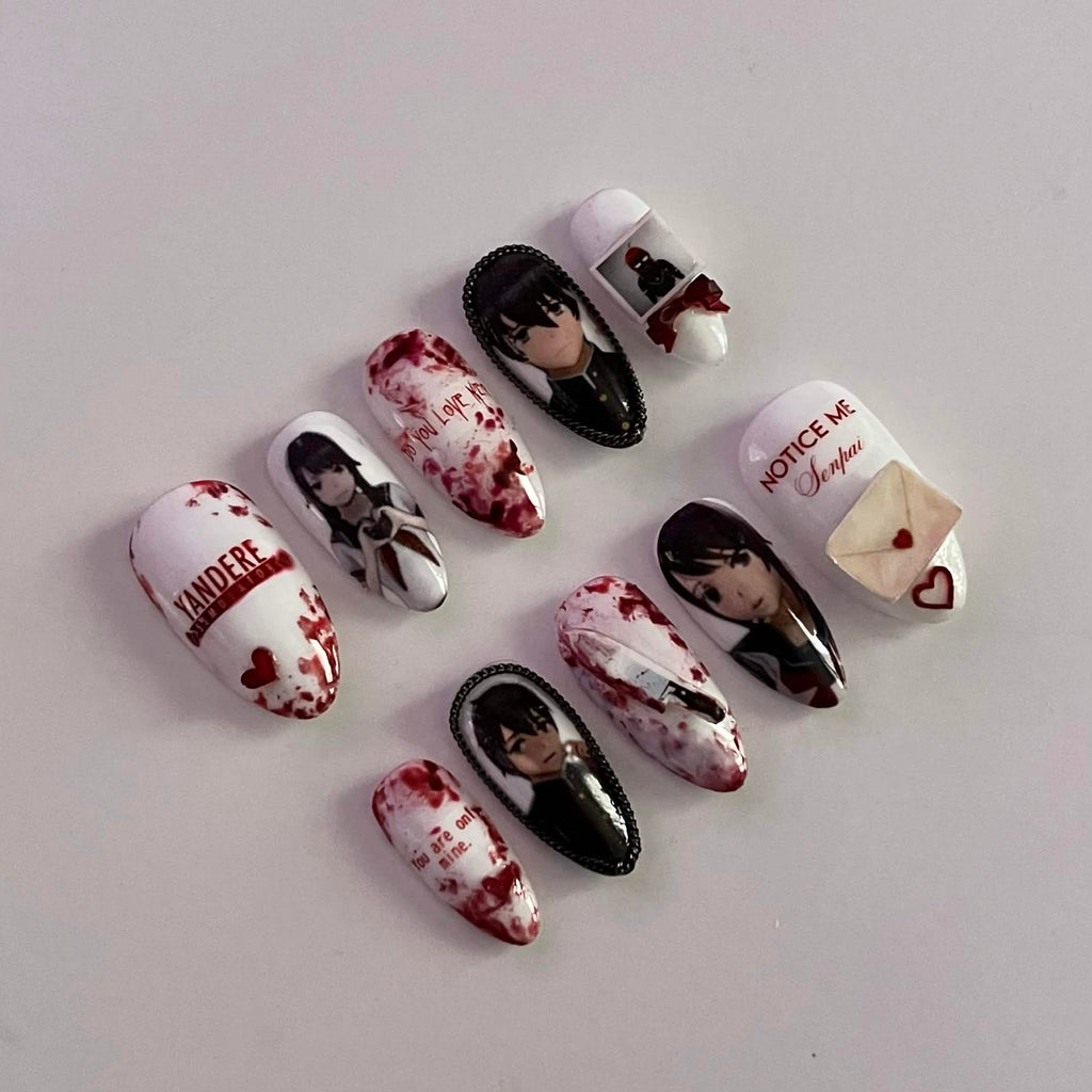 Yandere Simulator press-on nails