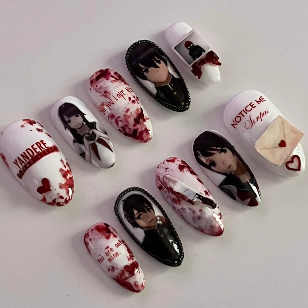 Yandere Simulator press-on nails